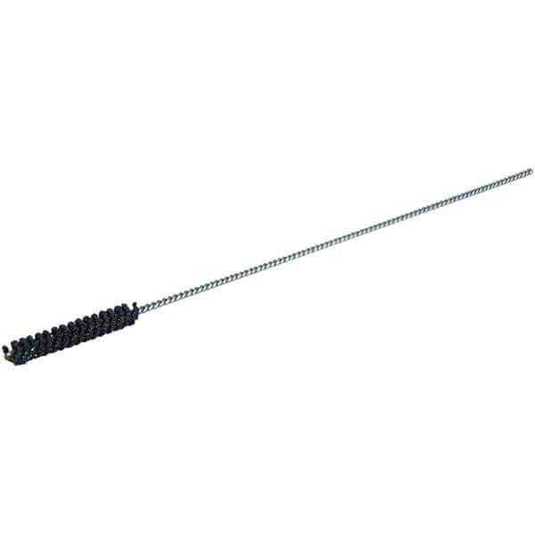 Weiler - 1/4" Bore Diam, 240 Grit, Silicon Carbide Flexible Hone - Apex Tool & Supply