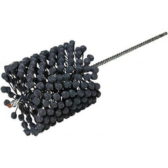 Weiler - 0.345" to 5" Bore Diam, 240 Grit, Silicon Carbide Flexible Hone - Apex Tool & Supply