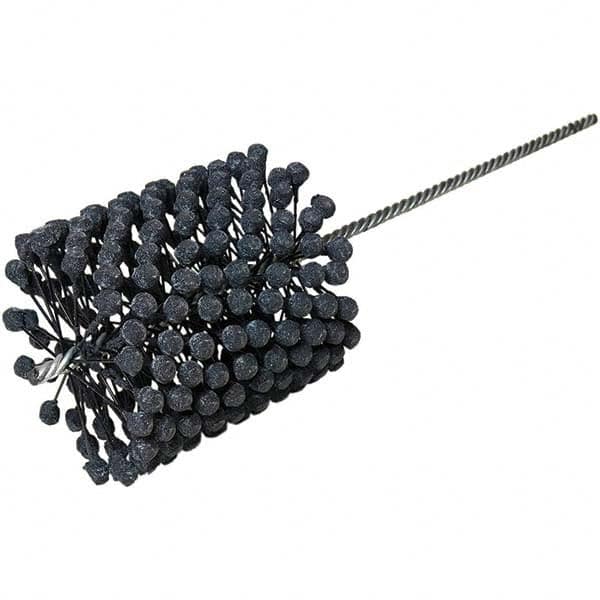 Weiler - 5" Bore Diam, 180 Grit, Silicon Carbide Flexible Hone - Apex Tool & Supply