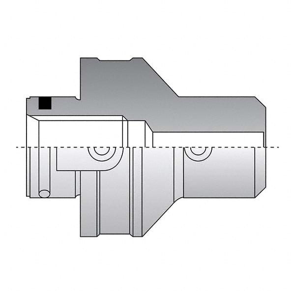 Allied Machine and Engineering - 35mm Diam Radial Clamp Cylindrical Shank Adapter Modular Reamer Body - Apex Tool & Supply
