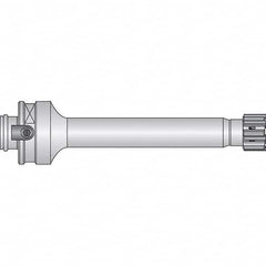 Allied Machine and Engineering - Axial Clamp Modular Shank Modular Reamer Body - Apex Tool & Supply