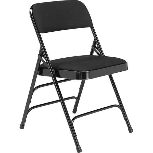 NPS - Folding Chairs Pad Type: Folding Chair w/Fabric Padded Seat Material: Steel - Apex Tool & Supply