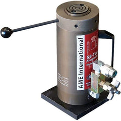 AME International - Portable Hydraulic Cylinders Type: Single Acting Load Capacity (Ton): 50 (Inch) - Apex Tool & Supply