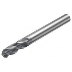 1B240-0500-XA 1630 5mm 4 FL Ballnose w/Cylindrical Shank - Apex Tool & Supply