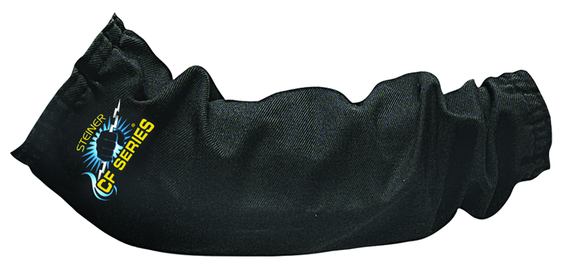 18" Carbonized Fiber Sleeves - Elastic at top and wrist - Black - Apex Tool & Supply