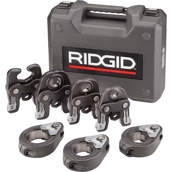 Ridgid - Presser Replacement Jaws Type: Pressing Tool Kit Jaw Size Range: 1/2" to 2" (Inch) - Apex Tool & Supply