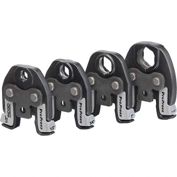 Ridgid - Presser Replacement Jaws Type: Pressing Jaws Jaw Size Range: 3/4" to 1-1/4" (Inch) - Apex Tool & Supply