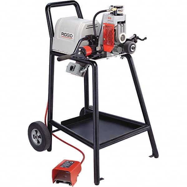Ridgid - Pipe Roll Groovers Power Type: 115V Induction Motor Machine Type: Portable Roll Groover - Apex Tool & Supply