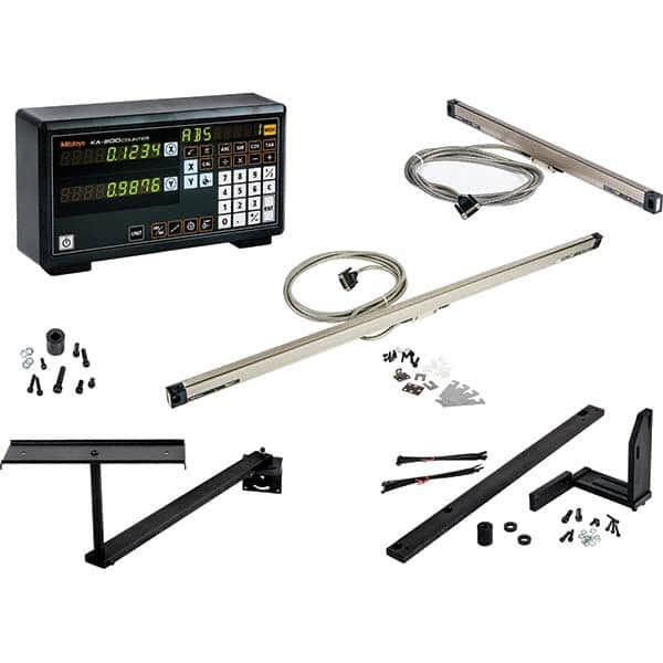 0 to 36″ Horizontal Electronic Linear Scale 0.000020 to 0.001″ Resolution, ±7 µm