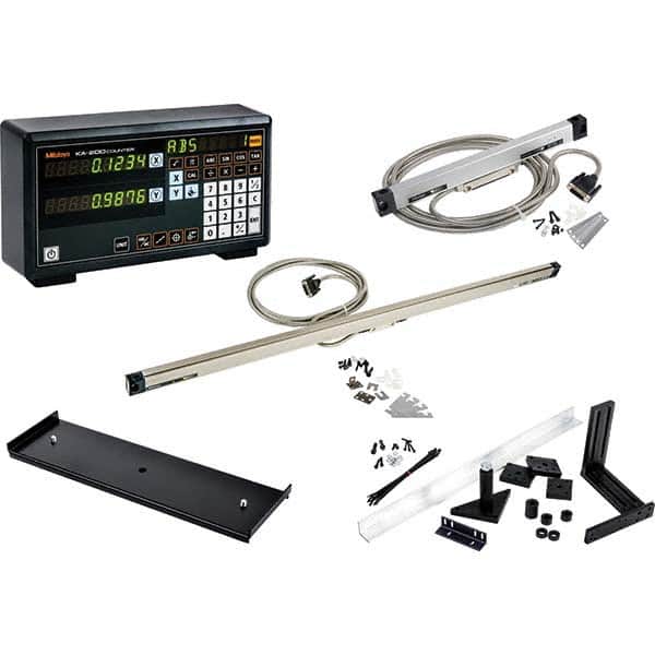 0 to 36″ Horizontal & Vertical Electronic Linear Scale 0.001 to 0.000005″ Resolution, ±7 µm