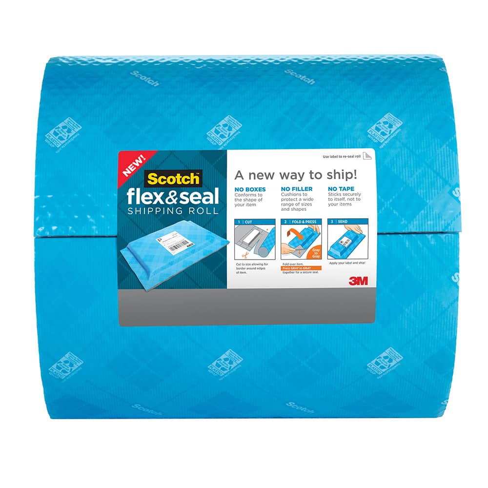 3M - Mailers, Sheets & Envelopes Type: Flex & Seal Shipping Style: Self Adhesive - Apex Tool & Supply