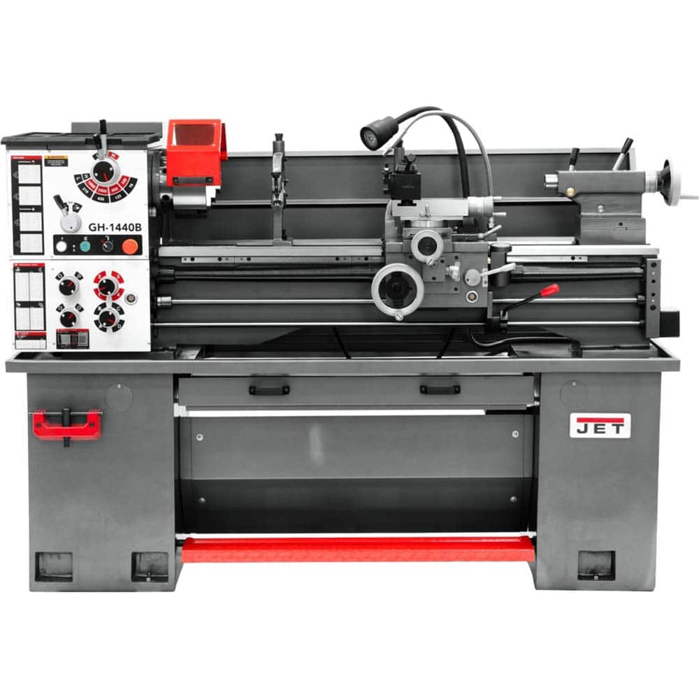 Jet - Bench, Engine & Toolroom Lathes Machine Type: Bench Lathe Spindle Speed Control: Geared Head - Apex Tool & Supply