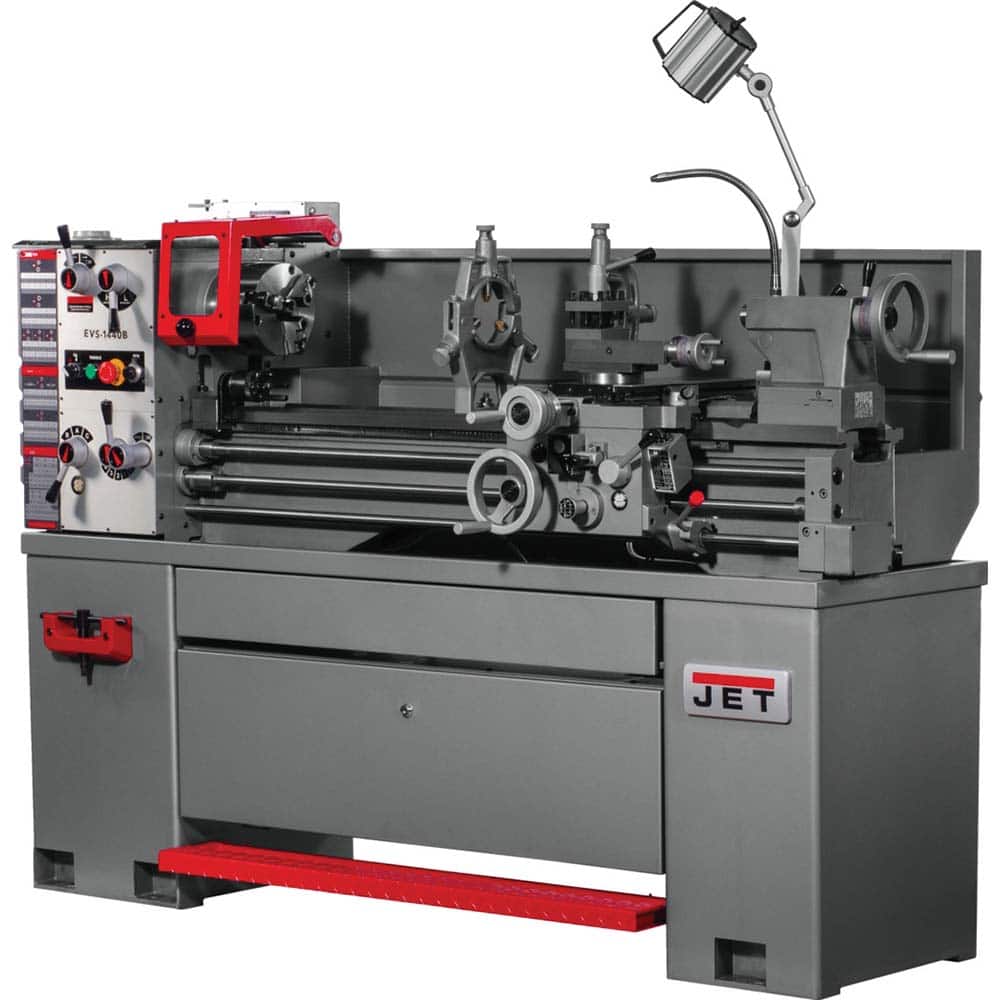 Jet - Bench, Engine & Toolroom Lathes Machine Type: Bench Lathe Spindle Speed Control: Electronic Variable Speed - Apex Tool & Supply