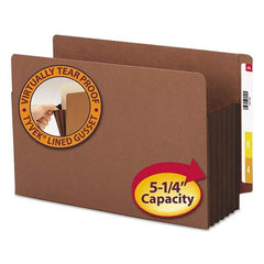 SMEAD - File Folders, Expansion Folders & Hanging Files Folder/File Type: Expanding Wallet Color: Brown - Apex Tool & Supply