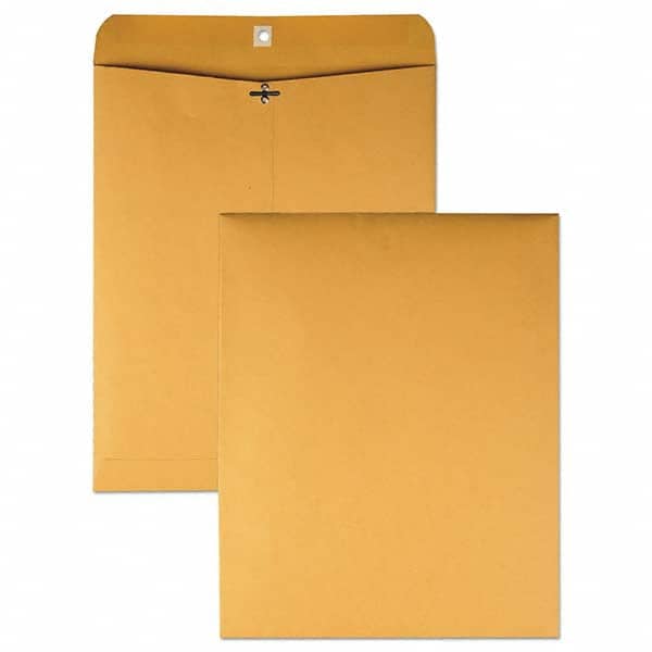 Quality Park - Mailers, Sheets & Envelopes Type: Catalog Envelope Style: Clasp w/Gummed Flap - Apex Tool & Supply