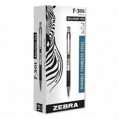Zebra - Pens & Pencils Type: Ball Point Pen Color: Black - Apex Tool & Supply