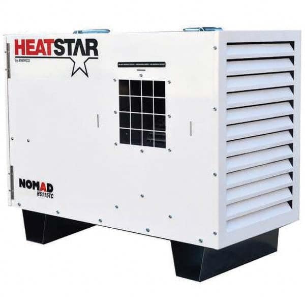 Heatstar - Fuel Radiant Heaters Type: Dual Fuel Direct Fired Heater Fuel Type: LP Gas/Natural Gas - Apex Tool & Supply