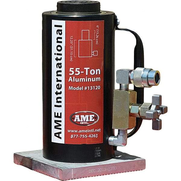 AME International - Compact Hydraulic Cylinders Type: Non-Cushion Mounting Style: Base - Vertical - Apex Tool & Supply