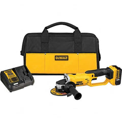 DeWALT - Angle & Disc Grinders Type of Power: Cordless Wheel Diameter (Inch): 4-1/2 - Apex Tool & Supply