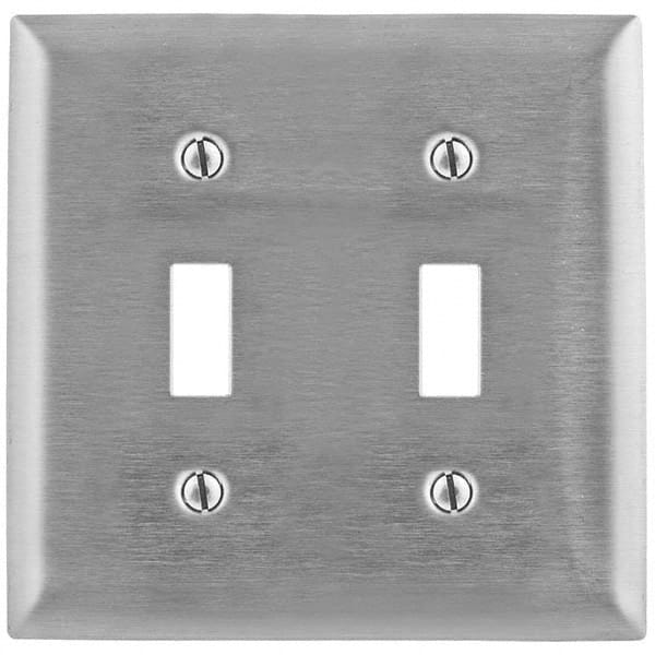 Bryant Electric - Wall Plates Wall Plate Type: Switch Plates Color: Metallic - Apex Tool & Supply