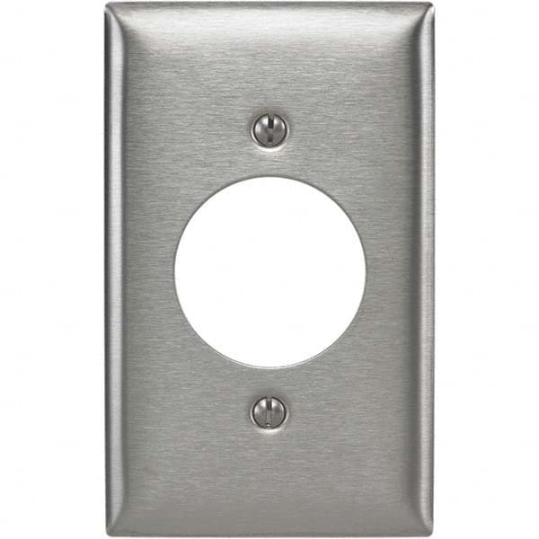 Bryant Electric - Wall Plates Wall Plate Type: Outlet Wall Plates Color: Metallic - Apex Tool & Supply