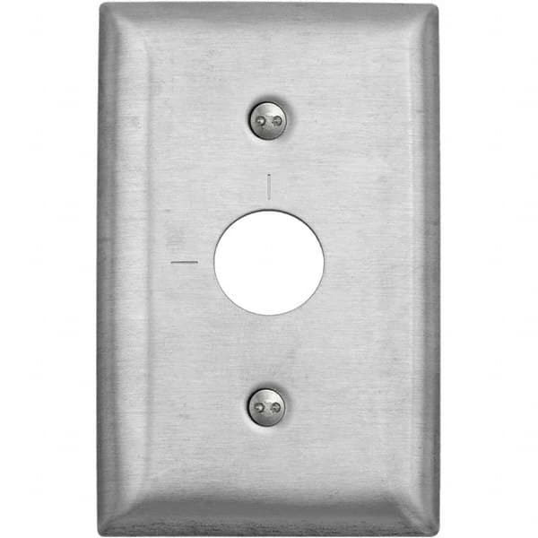 Bryant Electric - Wall Plates Wall Plate Type: Switch Plates Color: Metallic - Apex Tool & Supply