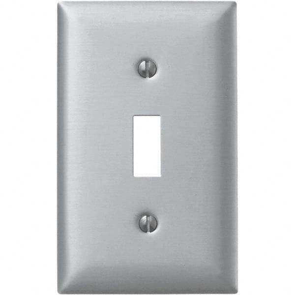 Bryant Electric - Wall Plates Wall Plate Type: Switch Plates Color: Metallic - Apex Tool & Supply