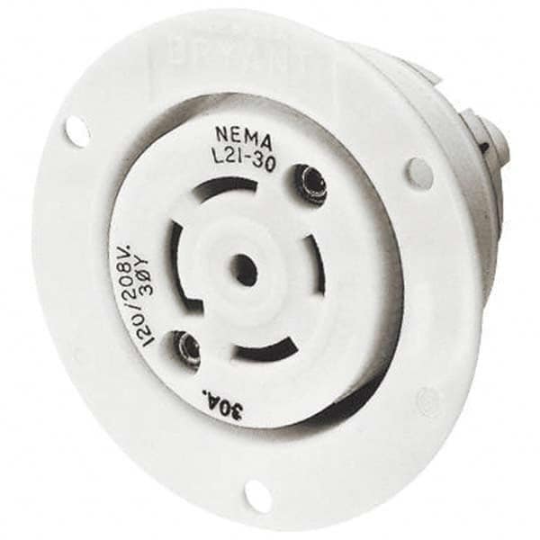 Bryant Electric - Twist Lock Receptacles Receptacle/Part Type: Receptacle Gender: Female - Apex Tool & Supply
