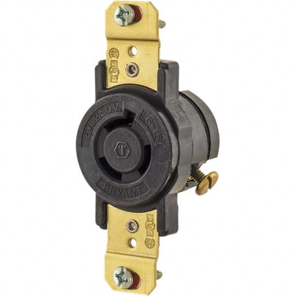 Bryant Electric - Twist Lock Receptacles Receptacle/Part Type: Receptacle Gender: Female - Apex Tool & Supply