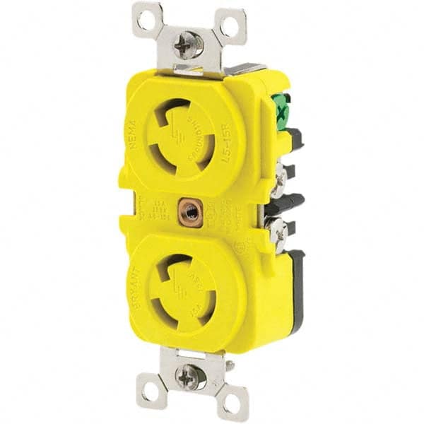 Bryant Electric - Twist Lock Receptacles Receptacle/Part Type: Receptacle Gender: Female - Apex Tool & Supply