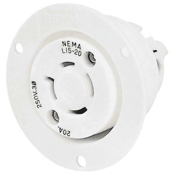 Bryant Electric - Twist Lock Receptacles Receptacle/Part Type: Receptacle Gender: Female - Apex Tool & Supply
