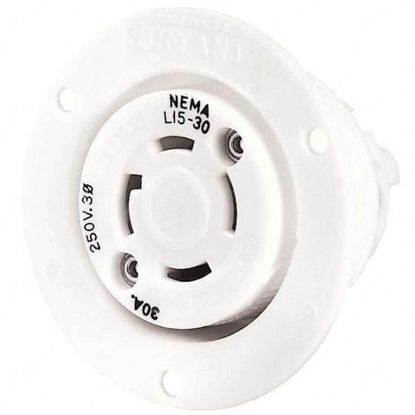 Bryant Electric - Twist Lock Receptacles Receptacle/Part Type: Receptacle Gender: Female - Apex Tool & Supply