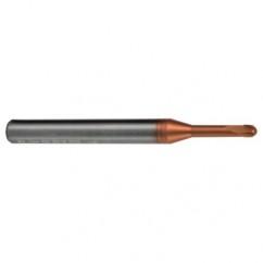 1mmTuffCut DM 2 FL BN ALtima 52 coated CC End Mill14mmNeck lgth - Apex Tool & Supply