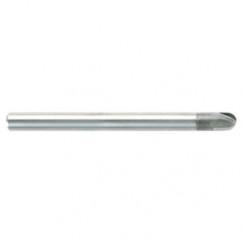 2mm TuffCut DM 2 Fl Ball Nose ALtima 52 Coated Center Cutting End Mill - Apex Tool & Supply