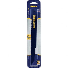 Irwin - Reciprocating Saw Blades Blade Material: Bi-Metal Blade Length (Inch): 9 - Apex Tool & Supply