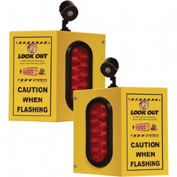 TAPCO - Auxiliary Lights Type: Forklift Warning Light Voltage: 110 VAC to 24VDC - Apex Tool & Supply