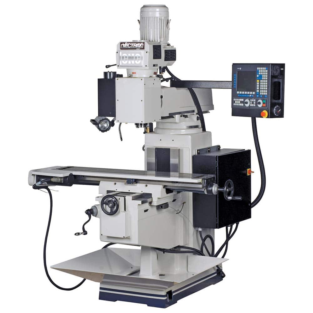 Fagor - 54" Long x 10" Wide, 3 Phase Fagor DP700 CNC Milling Machine - Apex Tool & Supply