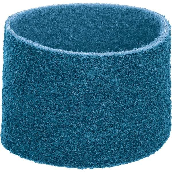 Dynabrade - 3-1/2" Wide x 15-1/2" OAL, Aluminum Oxide Abrasive Belt - Aluminum Oxide, Very Fine, Nonwoven, Cloth Backing, Wet/Dry - Apex Tool & Supply