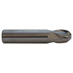 15/64 TuffCut GP Stub Length 4 Fl Ball Nose Center Cutting End Mill - Apex Tool & Supply