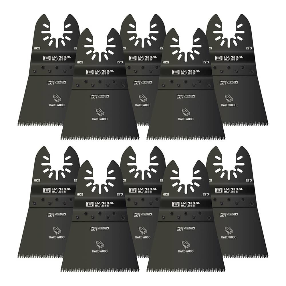 Rotary & Multi-Tool Accessories; Accessory Type: Blade; For Use With: One Fit ™ Anchor Fits All Major Brands of Non-Starlock Tools; Attachment Size: 2.5 in; Material: High Carbon Steel; Application: Hardwood, Wood, PVC, and Drywall; Includes: (1) Imperia