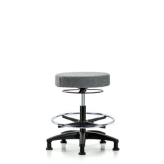 Adjustable Height Swivel Stool: Olefin, 24″ Seat Width, 24″ Seat Depth Round Height