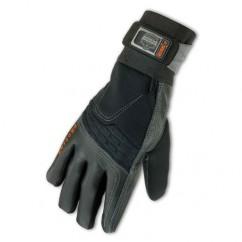 9012 L BLK GLOVES W/ WRIST SUPPORT - Apex Tool & Supply