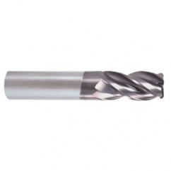 1/4 TuffCut XR 4 Flute Carbide End Mill .015R - Apex Tool & Supply