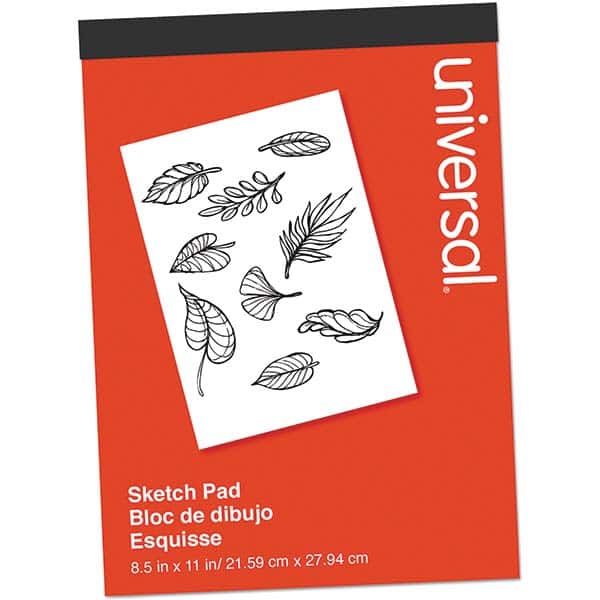 UNIVERSAL - Note Pads, Writing Pads & Notebooks Writing Pads & Notebook Type: Scratch Pad Size: 8-1/2 x 11 - Apex Tool & Supply