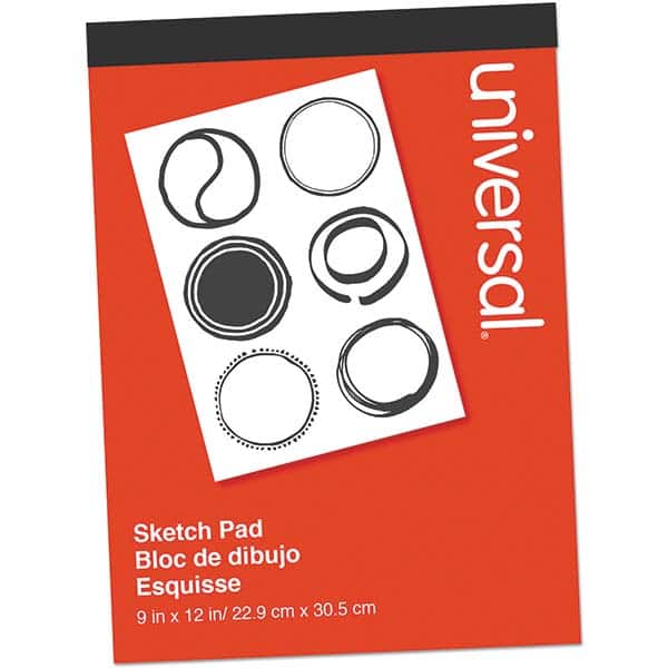 UNIVERSAL - Note Pads, Writing Pads & Notebooks Writing Pads & Notebook Type: Scratch Pad Size: 9 x 12 - Apex Tool & Supply