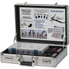 PRO-SOURCE - 150 Amp 25' Outfit 150M Air Cooled TIG Welding Torch Kit - Apex Tool & Supply