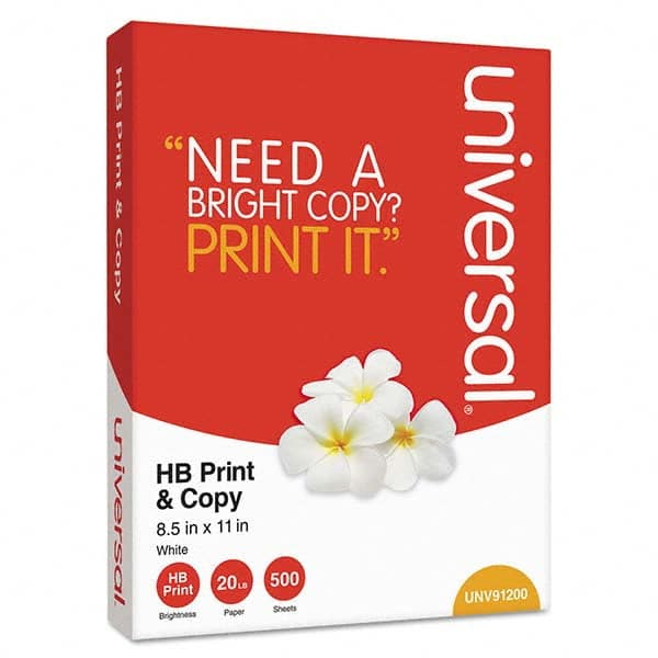 UNIVERSAL - Office Machine Supplies & Accessories Office Machine/Equipment Accessory Type: Copy Paper For Use With: Copiers; Fax Machines; Inkjet Printers; Laser Printers; Typewriters - Apex Tool & Supply