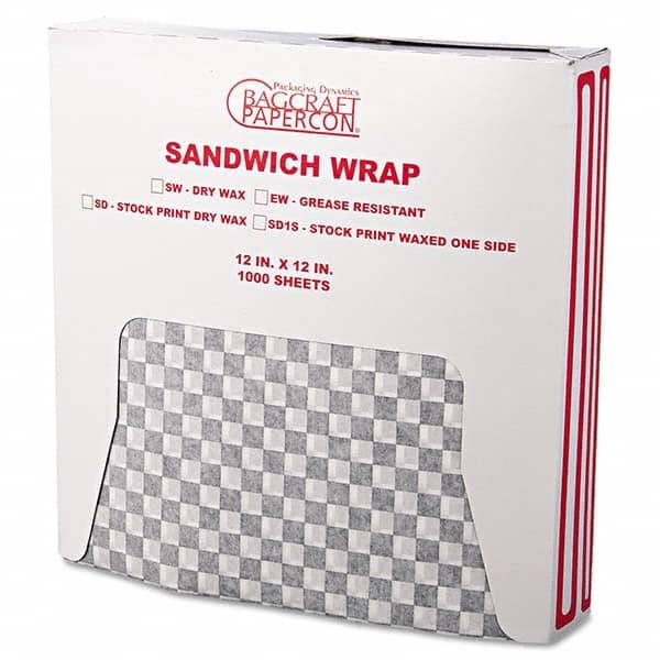 Bagcraft Papercon - Foil & Plastic Wrap Breakroom Accessory Type: Paper Wrap For Use With: Food Protection - Apex Tool & Supply