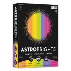 Astrobrights - Office Machine Supplies & Accessories Office Machine/Equipment Accessory Type: Card Stock For Use With: Copiers; Inkjet Printers; Laser Printers - Apex Tool & Supply