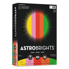 Astrobrights - Office Machine Supplies & Accessories Office Machine/Equipment Accessory Type: Copy Paper For Use With: Copiers; Inkjet Printers; Laser Printers - Apex Tool & Supply